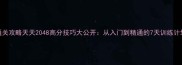 通关攻略天天2048高分技巧大公开从入门到精通的7天训练计划
