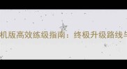 魔兽世界单机版高效练级指南终极升级路线与装备搭配