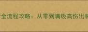 天刀肉武最新全流程攻略从零到满级高伤出装与配装技巧