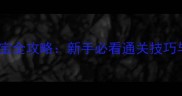 中华秘籍夺宝全攻略新手必看通关技巧与隐藏剧情