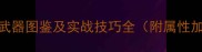 CSOL单机版英雄武器图鉴及实战技巧全附属性加成与PVP技巧