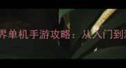 必玩开放世界单机手游攻略从入门到满级全流程