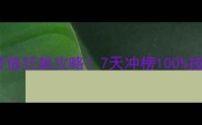 单机传奇荣誉值狂飙攻略7天冲榜100技巧大公开