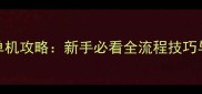 战地风暴单机攻略新手必看全流程技巧与隐藏任务