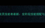 洛克王国意志紫灵技能表最新全阶段技能搭配与实战进阶指南