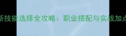 哈迪斯技能选择全攻略职业搭配与实战加点技巧